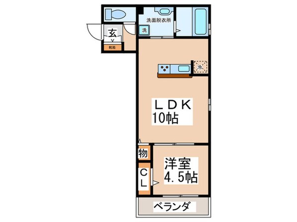 ジュリあべのの物件間取画像